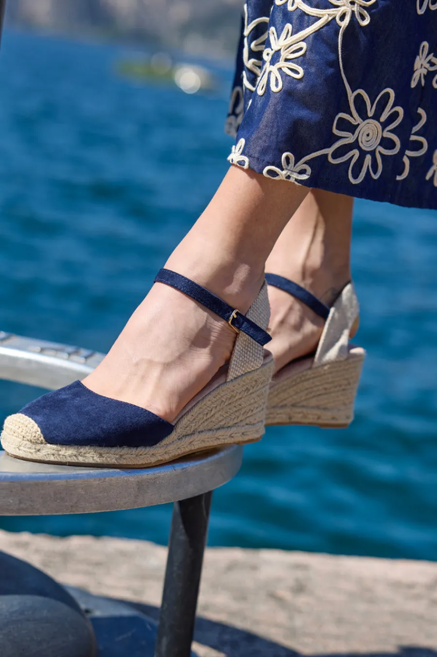 Sandali espadrillas con zeppa in corda Bl2-PITTARELLO SUN Sale