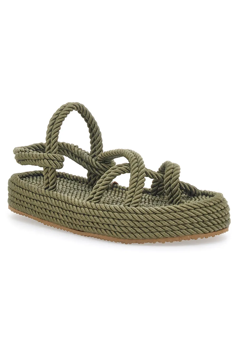 Sandali Espadrillas 6467 Verde Militare-PITTARELLO Best