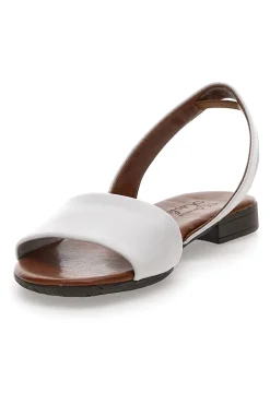Sandali Flat Bianchi Con Sottopiede In Pelle 225140-PITTARELLO LOOK Hot