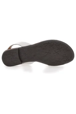 Sandali Flat Bianchi Con Sottopiede In Pelle 225140-PITTARELLO LOOK Hot