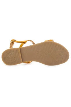Sandali Flat Ocra 03-PRIMA RIGA Discount