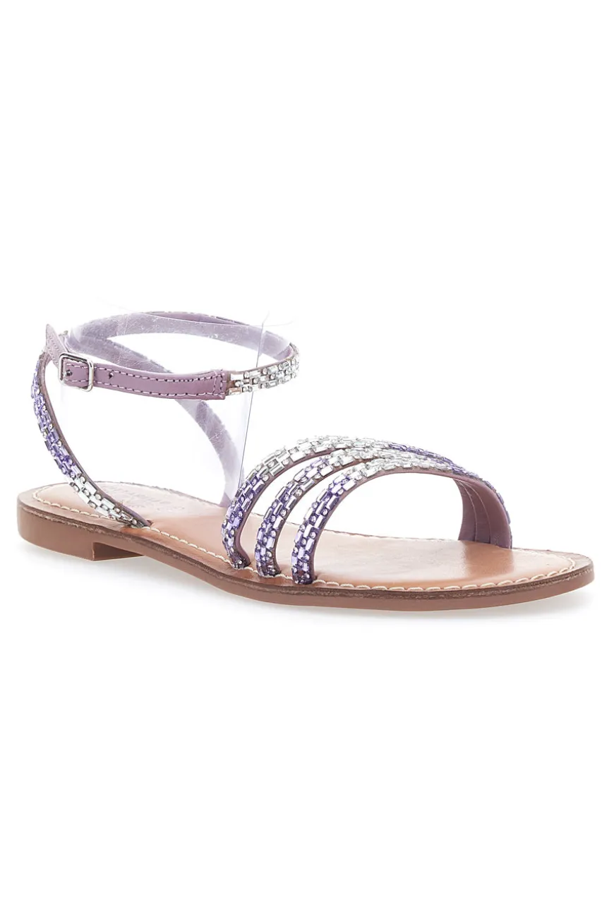 Sandali Flat Pittarello Sun 3083 Lilla