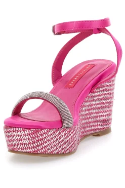 Sandali Con Cinturino e Zeppa 10 cm 1402-BETTYFLOWERS