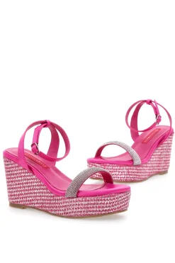 Sandali Con Cinturino e Zeppa 10 cm 1402-BETTYFLOWERS
