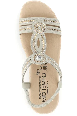 Sandali con strass LR263702-MIO TEMPO Outlet