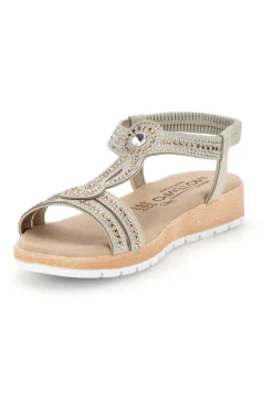 Sandali con strass LR263702-MIO TEMPO Outlet