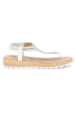 Sandali ghiaccio infradito con strass LR263703-MIO TEMPO Clearance