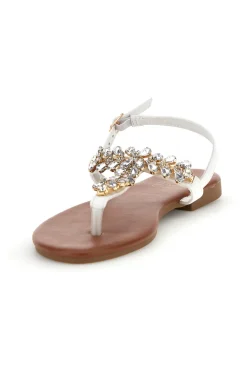 Sandali gioiello infradito PRE3008-MON DIEU Outlet
