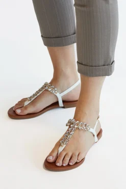 Sandali gioiello infradito PRE3008-MON DIEU Outlet