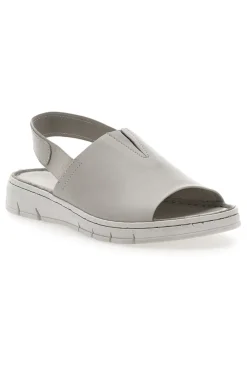Sandali Grigi con Elastico Posteriore in Vera Pelle 3316134-PITTARELLO FOCUS Discount