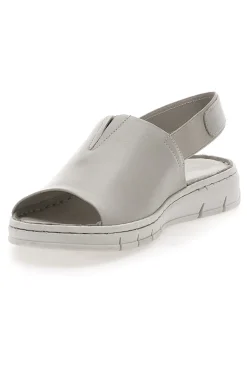 Sandali Grigi con Elastico Posteriore in Vera Pelle 3316134-PITTARELLO FOCUS Discount
