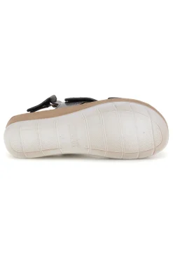 Sandali grigi con plantare anatomico 66 FC-INBLU Discount
