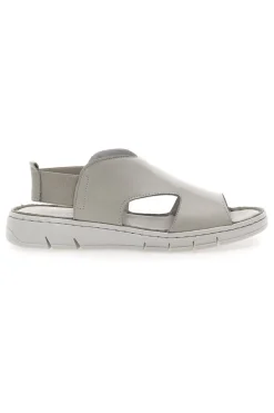 Sandali Grigio con Elastico E Tomaia in Pelle Incrociata 3324926-PITTARELLO FOCUS Sale