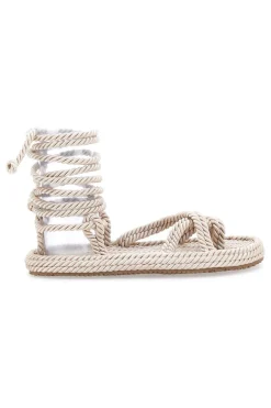 Sandali in Corda 6479 Panna-PITTARELLO Discount