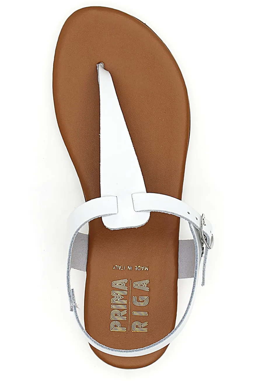 Sandali Infradito Prima Riga 105 Vera Pelle
