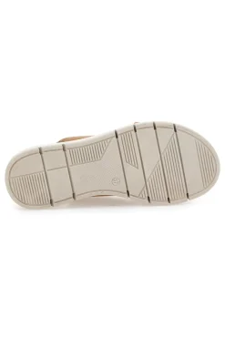 Sandali in Vera Pelle Cognac 350020-MIO TEMPO New