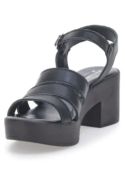 Sandali in vera pelle neri PITT.LOVE 800071082-PITTARELLO LOVE Best