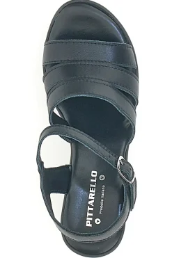 Sandali in vera pelle neri PITT.LOVE 800071082-PITTARELLO LOVE Best
