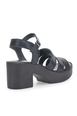 Sandali in vera pelle neri PITT.LOVE 800071082-PITTARELLO LOVE Best