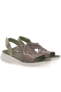 Sandali Con Tomaia Elastica Effetto Corda Intrecciata 1-FIRST ACTIVE Online
