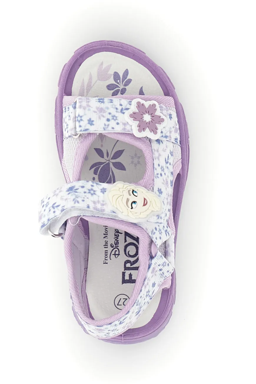 Sandali lilla con luci Frozen D4310761T10