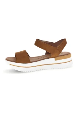 Sandali marroni con cinturini regolabili 272429-PLOCADI Outlet