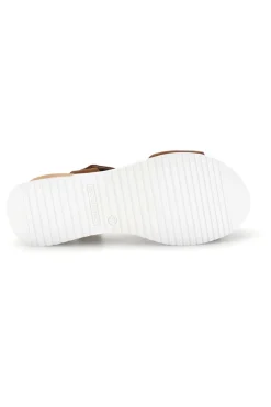 Sandali marroni con cinturini regolabili 272429-PLOCADI Outlet