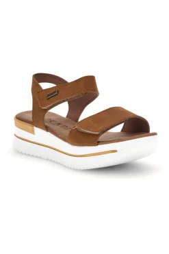 Sandali marroni con cinturini regolabili 272429-PLOCADI Outlet