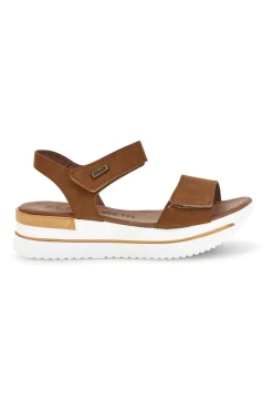 Sandali marroni con cinturini regolabili 272429-PLOCADI Outlet