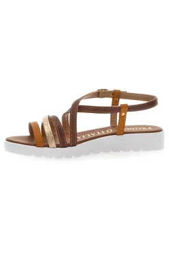Sandali Marroni con Cinturino 8103-MIO TEMPO Sale