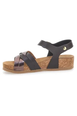 Sandali Marroni con fasce incrociate 293A850SR-PITTARELLO ECO Discount