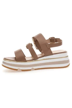 Sandali Marroni Con Platform K11011-MARIELLA BURANI Discount