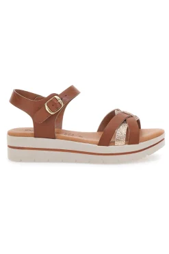 Sandali Marroni Con Platform Made in Italy 1-PRIMA RIGA Hot