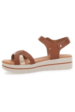 Sandali Marroni Con Platform Made in Italy 1-PRIMA RIGA Hot