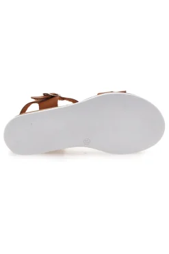 Sandali Marroni Con Platform 4,5 Cm 30017-PLOCADI New