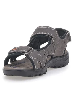 Sandali marroni con strappi regolabili CA1002 da donna-CANGURO New