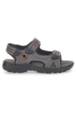 Sandali marroni con strappi regolabili CA1002 da donna-CANGURO New
