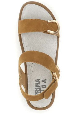 Sandali marroni in vera pelle 6-PRIMA RIGA New