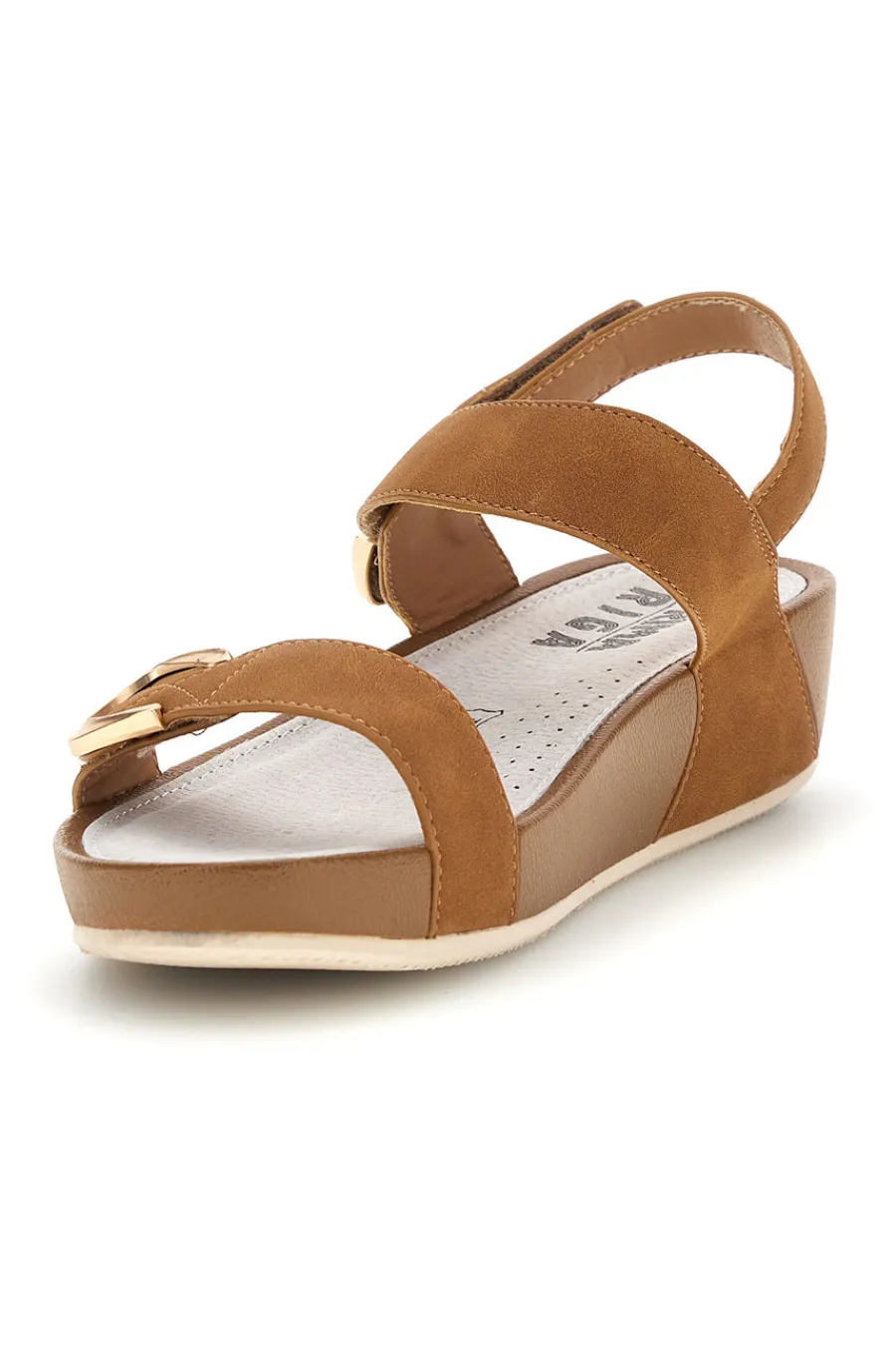 Sandali marroni in vera pelle 6-PRIMA RIGA New