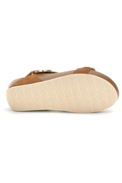 Sandali marroni in vera pelle 6-PRIMA RIGA New