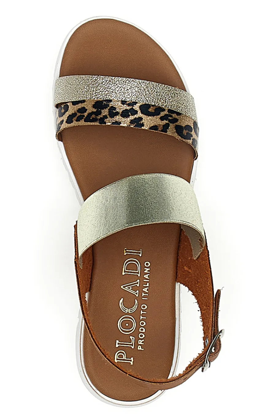 Sandali Marroni Made In Italy 008-PLOCADI Clearance