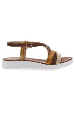 Sandali Marroni Made in Italy 8864-MIO TEMPO Sale
