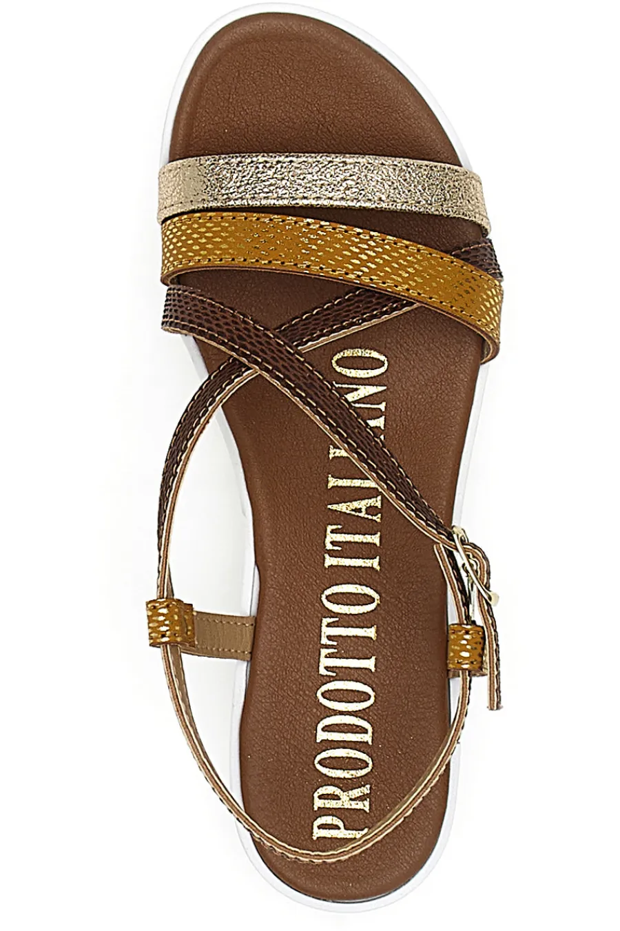 Sandali Marroni Made in Italy 8864-MIO TEMPO Sale
