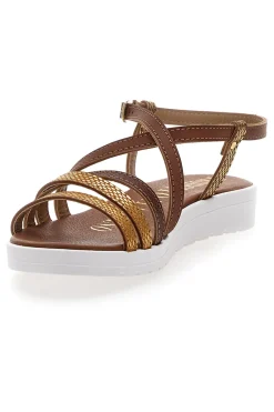 Sandali Marroni Multy Listini Made in Italy 8103-MIO TEMPO Outlet