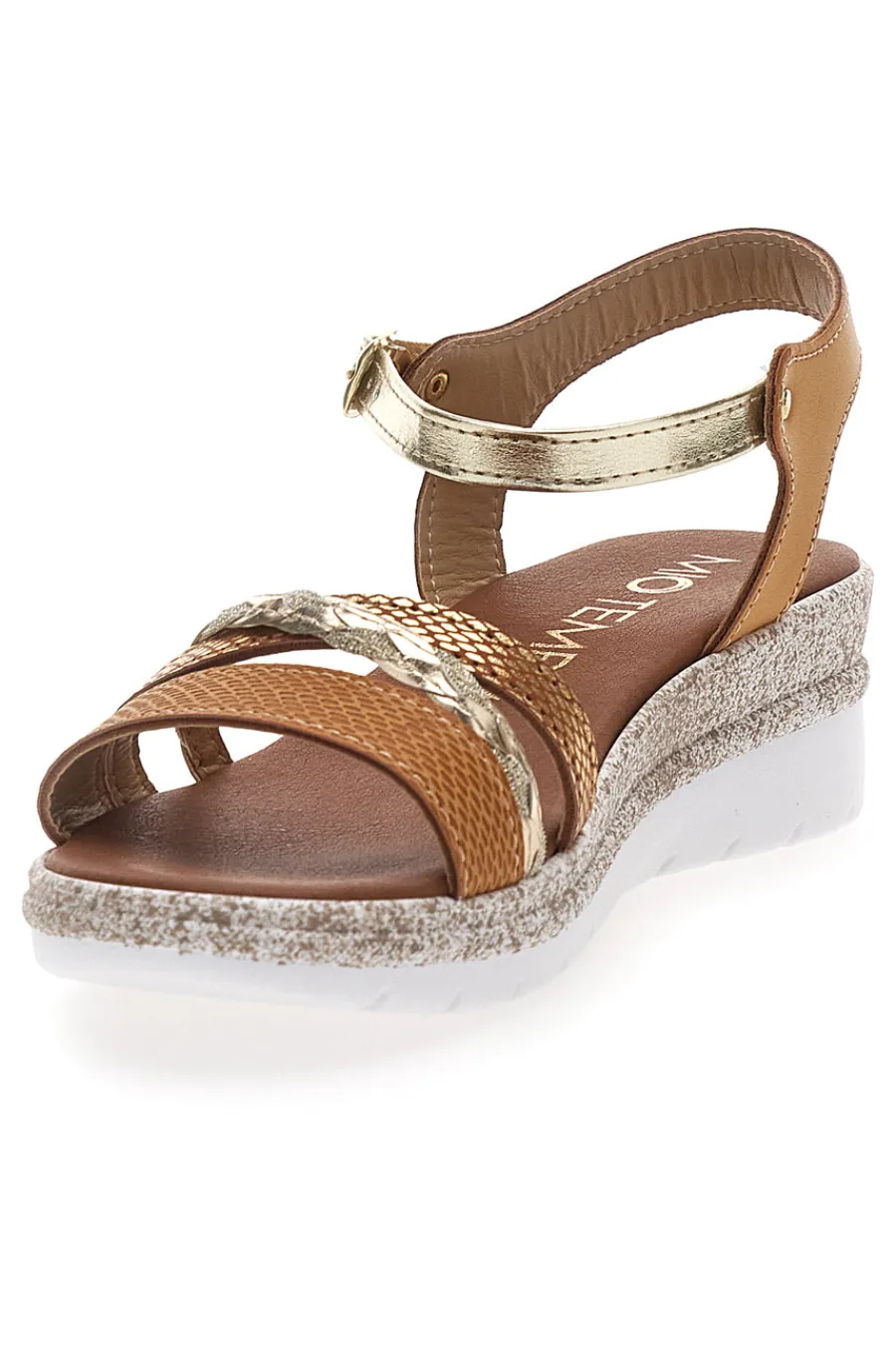 Sandali Marroni con Platform 2495-MIO TEMPO Outlet