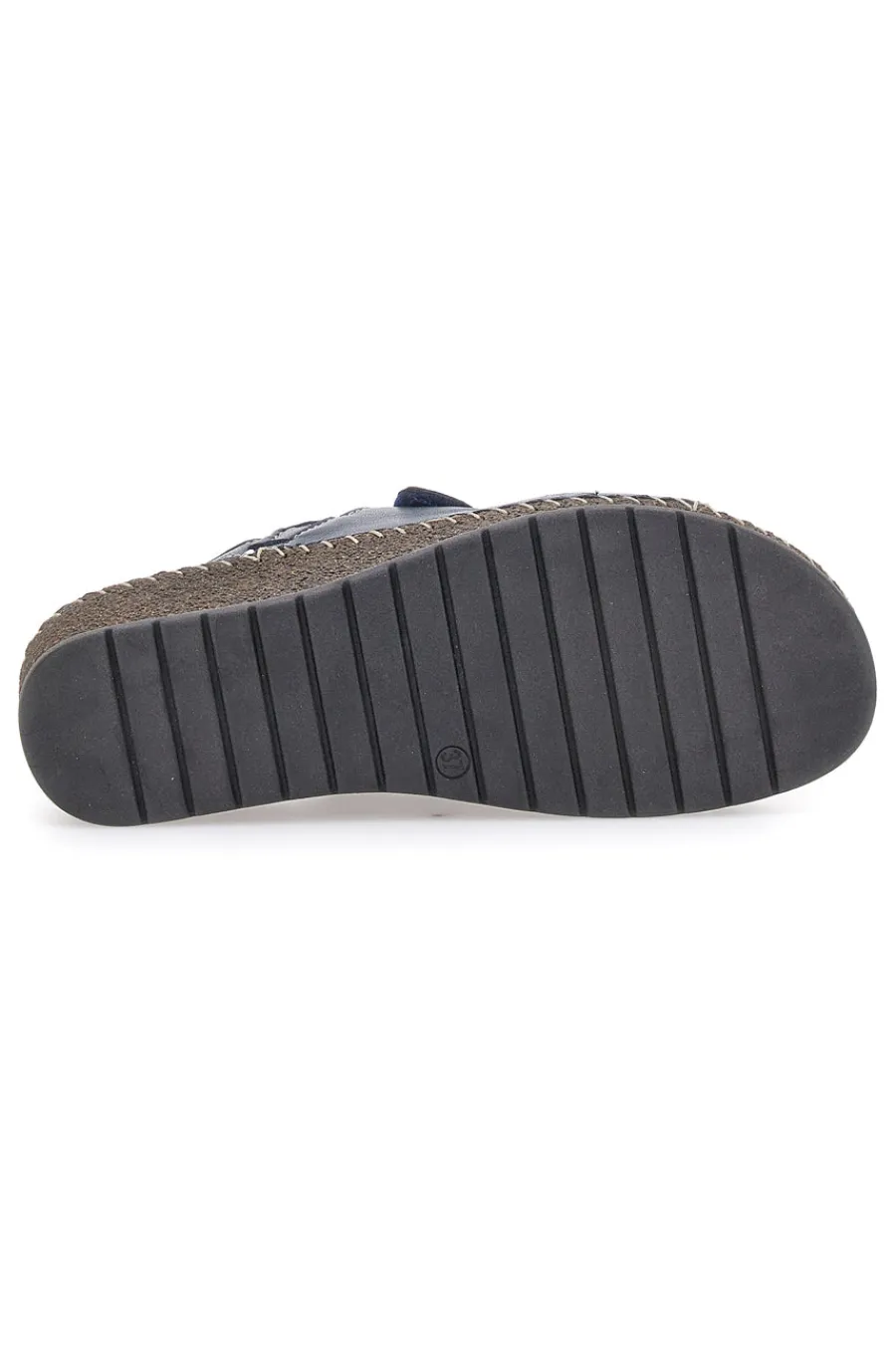 Sandali Navy Sling-back Con Strappo In Velcro 42063-PITTARELLO New
