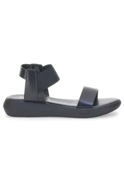 Sandali Neri Con Elastico e Platform Prodotti in Italia 19514-PITTARELLO FOCUS Discount