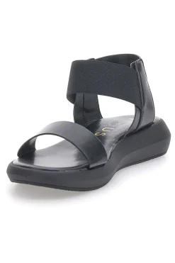 Sandali Neri Con Elastico e Platform Prodotti in Italia 19514-PITTARELLO FOCUS Discount