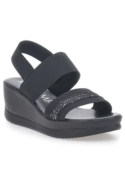 Sandali Neri con Elastico Posteriore 2170/9738-MIO TEMPO New