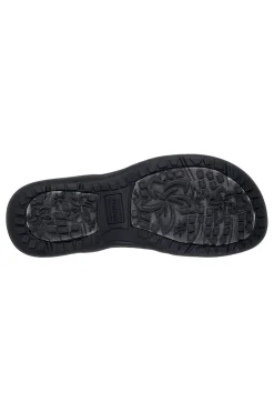 Sandali neri con fasce elastiche REGGAE SLIM SUNNYSIDE 2.0-SKECHERS Outlet